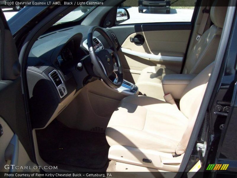 Black / Light Cashmere 2008 Chevrolet Equinox LT AWD