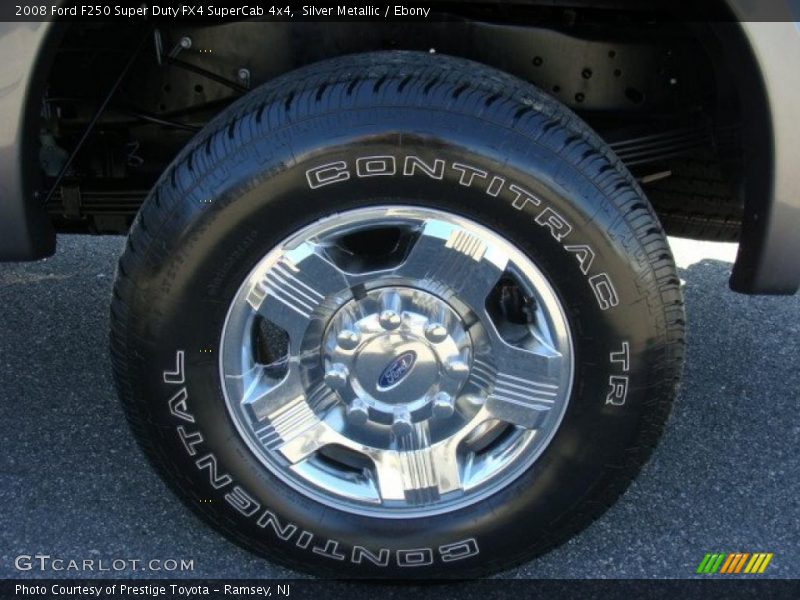 Silver Metallic / Ebony 2008 Ford F250 Super Duty FX4 SuperCab 4x4