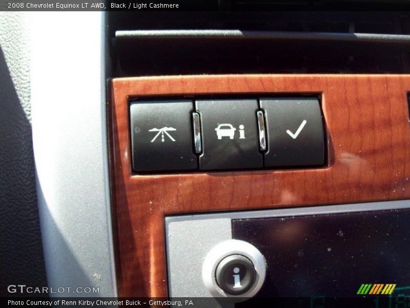Black / Light Cashmere 2008 Chevrolet Equinox LT AWD