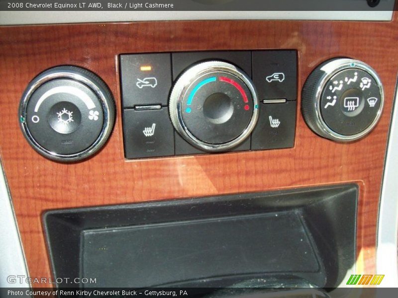 Controls of 2008 Equinox LT AWD