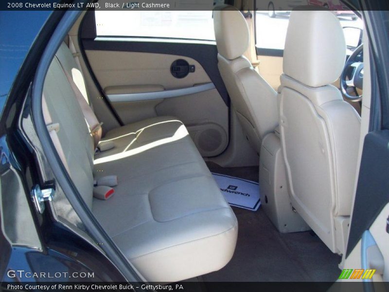 Black / Light Cashmere 2008 Chevrolet Equinox LT AWD
