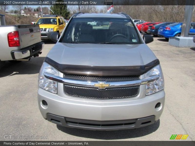 Silverstone Metallic / Dark Gray 2007 Chevrolet Equinox LS AWD