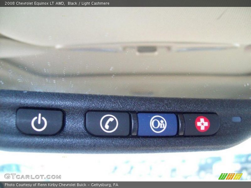 Black / Light Cashmere 2008 Chevrolet Equinox LT AWD