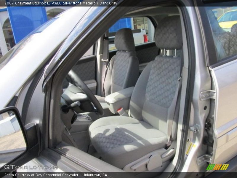 Silverstone Metallic / Dark Gray 2007 Chevrolet Equinox LS AWD
