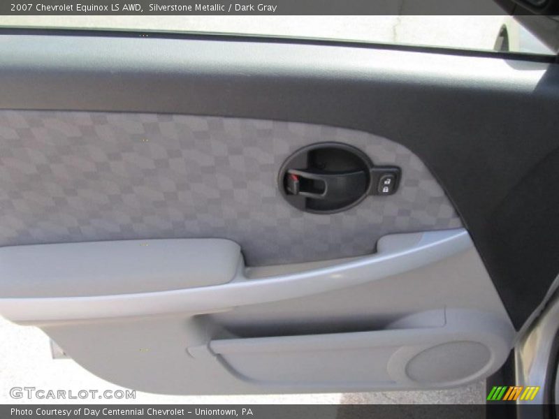 Silverstone Metallic / Dark Gray 2007 Chevrolet Equinox LS AWD