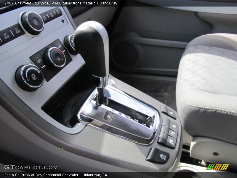 Silverstone Metallic / Dark Gray 2007 Chevrolet Equinox LS AWD