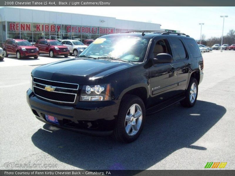 Black / Light Cashmere/Ebony 2008 Chevrolet Tahoe LS 4x4