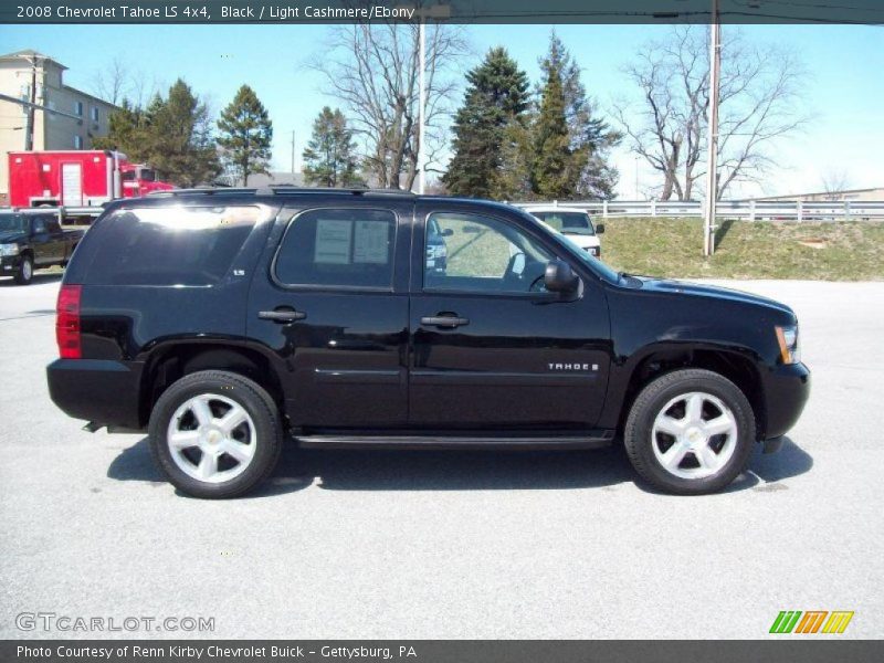 Black / Light Cashmere/Ebony 2008 Chevrolet Tahoe LS 4x4