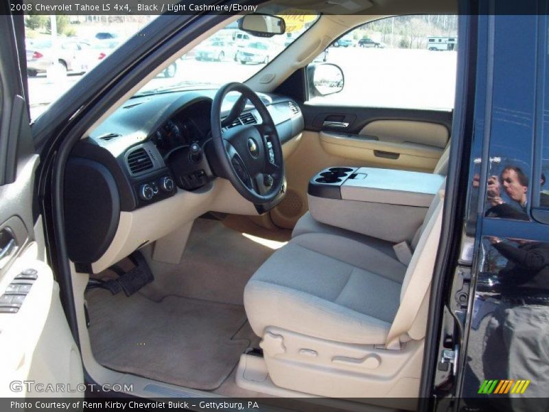 Black / Light Cashmere/Ebony 2008 Chevrolet Tahoe LS 4x4