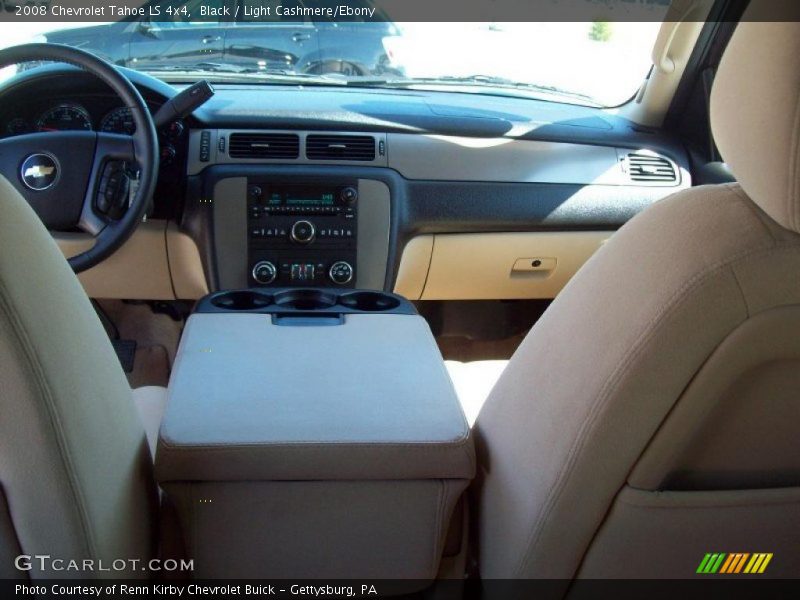 Black / Light Cashmere/Ebony 2008 Chevrolet Tahoe LS 4x4