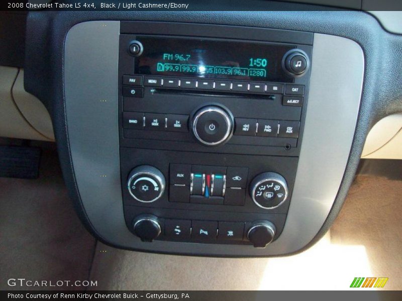 Black / Light Cashmere/Ebony 2008 Chevrolet Tahoe LS 4x4