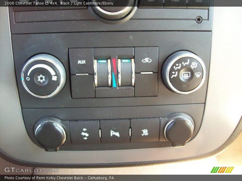 Black / Light Cashmere/Ebony 2008 Chevrolet Tahoe LS 4x4