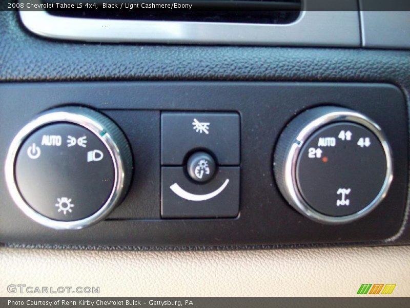 Black / Light Cashmere/Ebony 2008 Chevrolet Tahoe LS 4x4