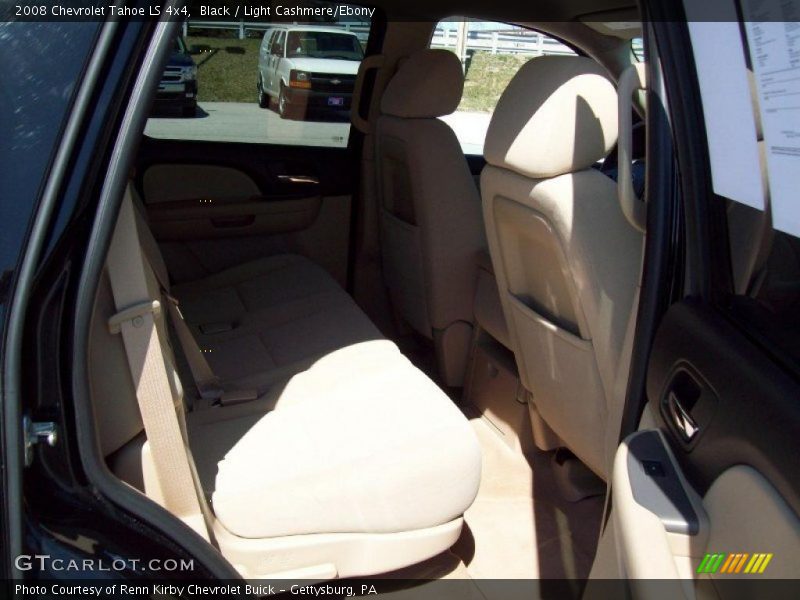 Black / Light Cashmere/Ebony 2008 Chevrolet Tahoe LS 4x4