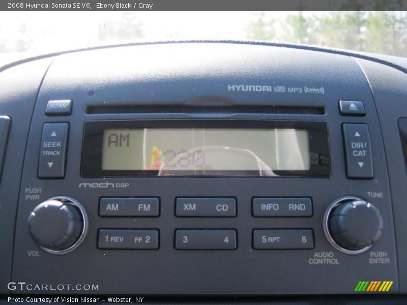 Controls of 2008 Sonata SE V6