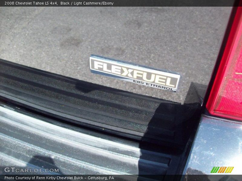 Black / Light Cashmere/Ebony 2008 Chevrolet Tahoe LS 4x4