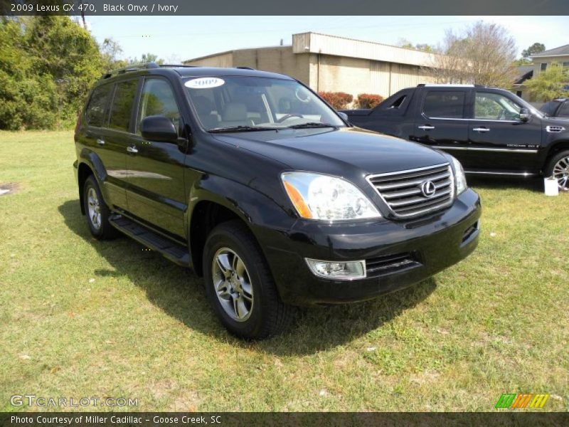 Black Onyx / Ivory 2009 Lexus GX 470