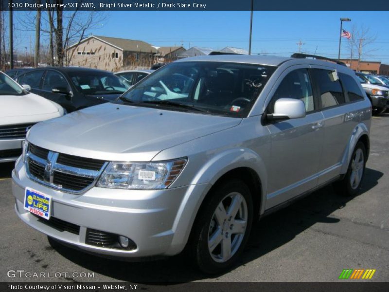 Bright Silver Metallic / Dark Slate Gray 2010 Dodge Journey SXT AWD