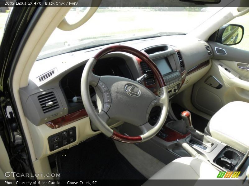 Black Onyx / Ivory 2009 Lexus GX 470