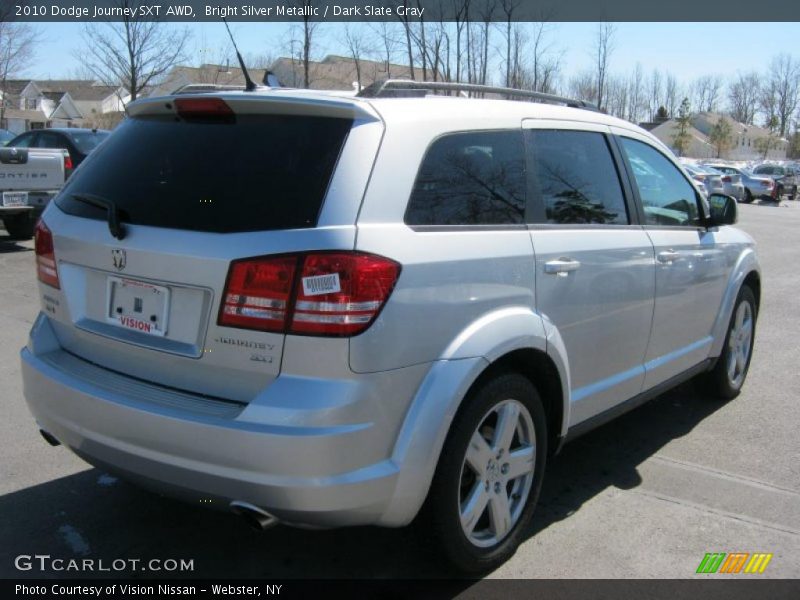 Bright Silver Metallic / Dark Slate Gray 2010 Dodge Journey SXT AWD