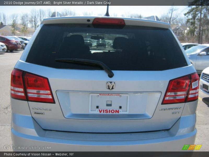 Bright Silver Metallic / Dark Slate Gray 2010 Dodge Journey SXT AWD