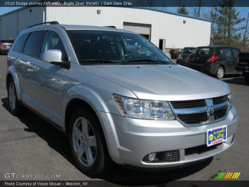 Bright Silver Metallic / Dark Slate Gray 2010 Dodge Journey SXT AWD