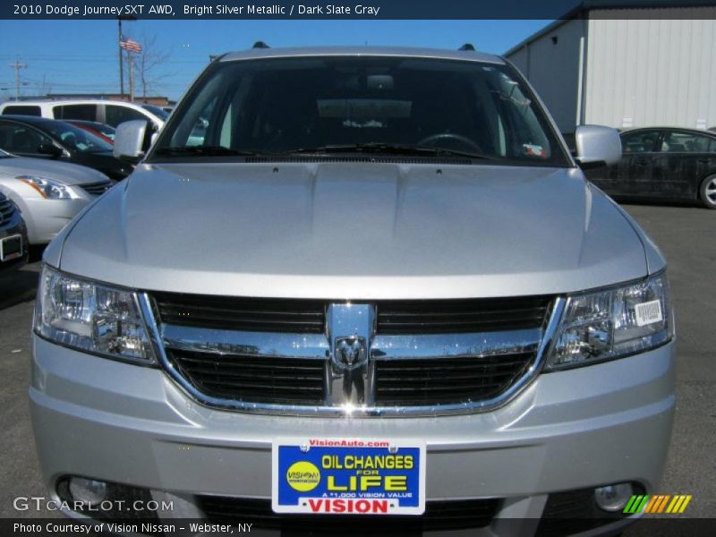 Bright Silver Metallic / Dark Slate Gray 2010 Dodge Journey SXT AWD