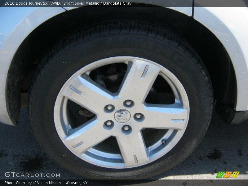 Bright Silver Metallic / Dark Slate Gray 2010 Dodge Journey SXT AWD