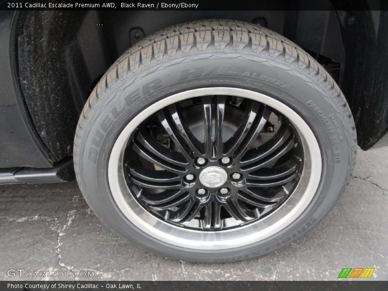 Custom Wheels of 2011 Escalade Premium AWD