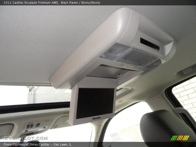Black Raven / Ebony/Ebony 2011 Cadillac Escalade Premium AWD