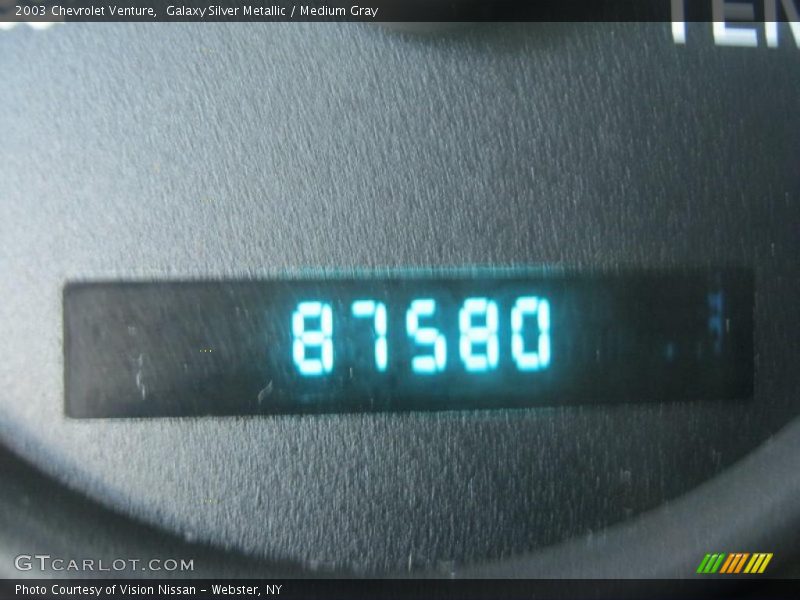 Galaxy Silver Metallic / Medium Gray 2003 Chevrolet Venture