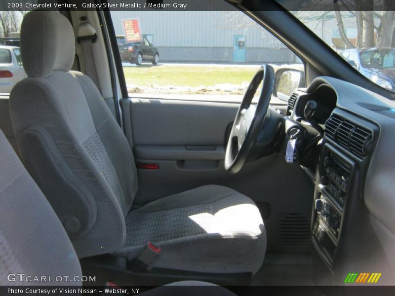 Galaxy Silver Metallic / Medium Gray 2003 Chevrolet Venture