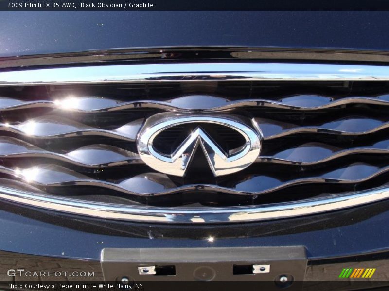 Black Obsidian / Graphite 2009 Infiniti FX 35 AWD