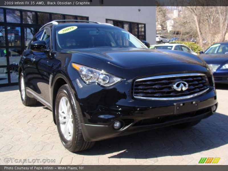 Black Obsidian / Graphite 2009 Infiniti FX 35 AWD
