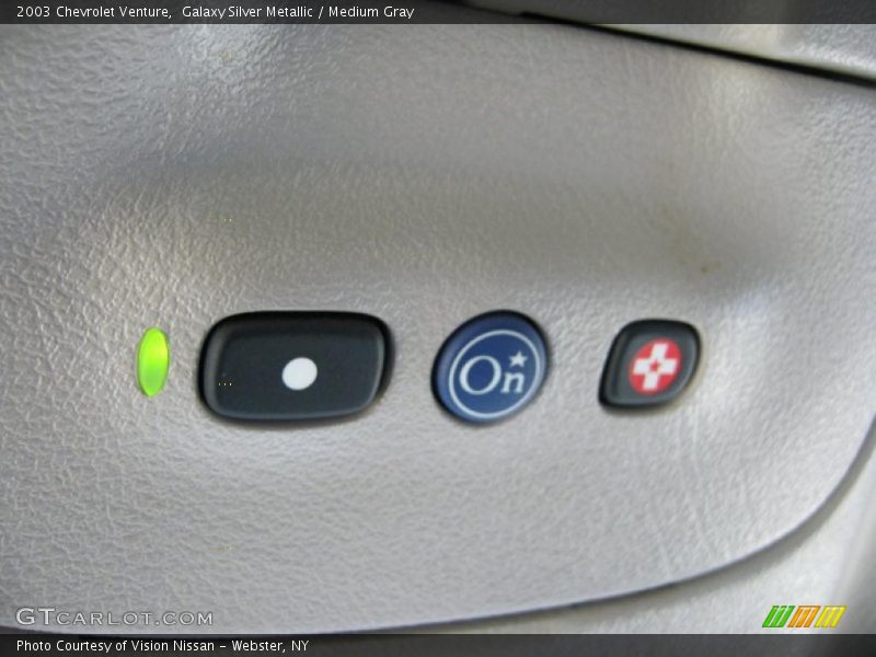 Galaxy Silver Metallic / Medium Gray 2003 Chevrolet Venture