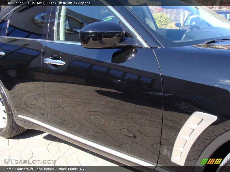 Black Obsidian / Graphite 2009 Infiniti FX 35 AWD