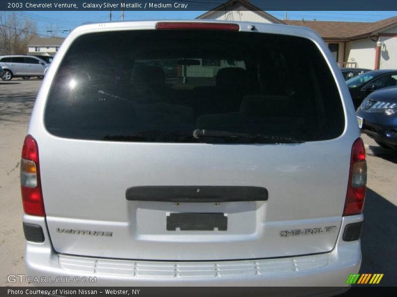Galaxy Silver Metallic / Medium Gray 2003 Chevrolet Venture