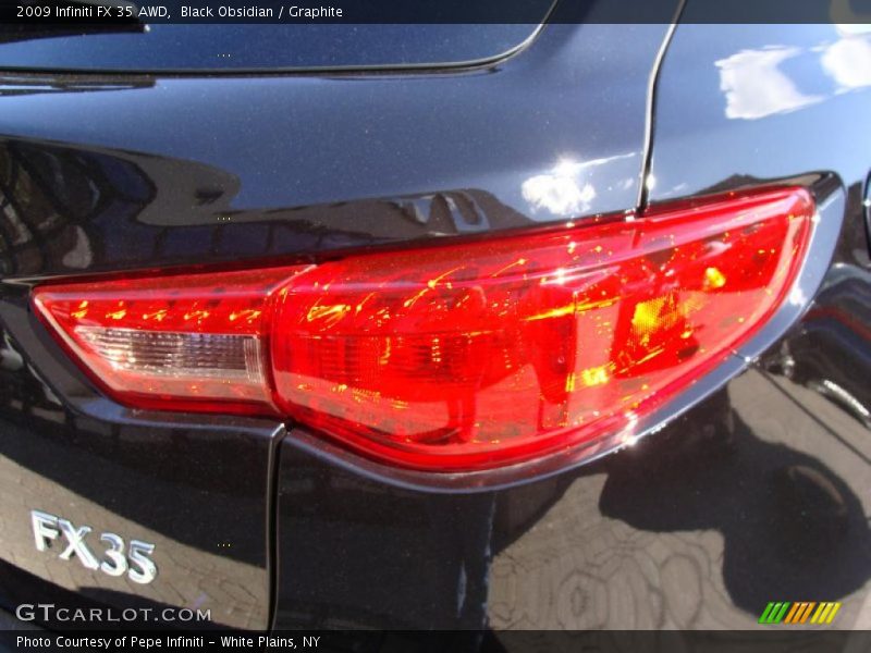 Black Obsidian / Graphite 2009 Infiniti FX 35 AWD