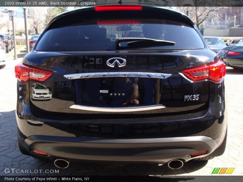 Black Obsidian / Graphite 2009 Infiniti FX 35 AWD