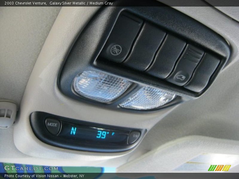 Controls of 2003 Venture 