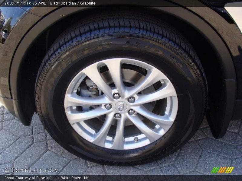 Black Obsidian / Graphite 2009 Infiniti FX 35 AWD