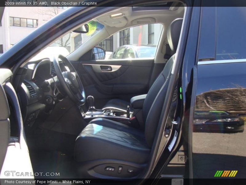 Black Obsidian / Graphite 2009 Infiniti FX 35 AWD