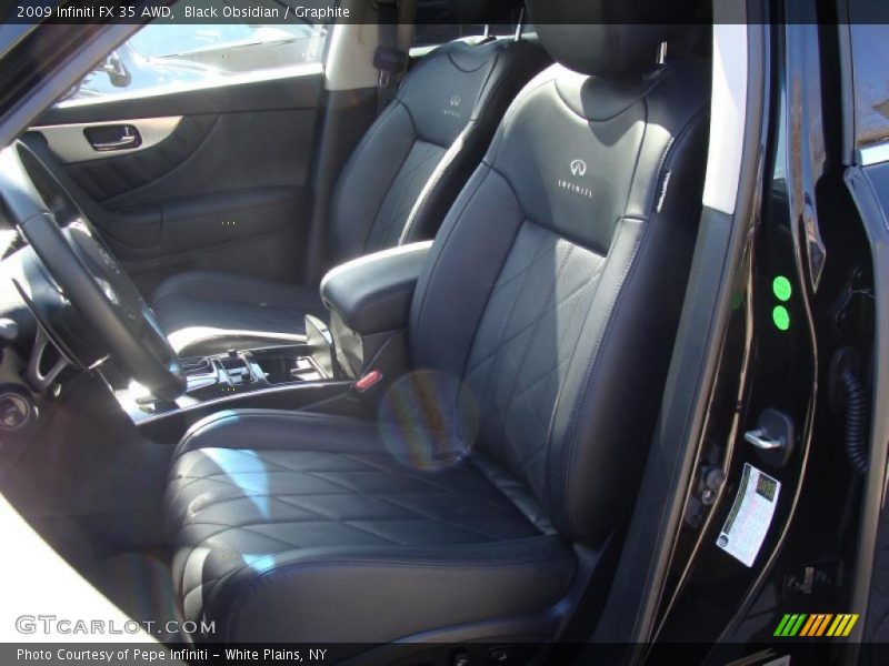 Black Obsidian / Graphite 2009 Infiniti FX 35 AWD
