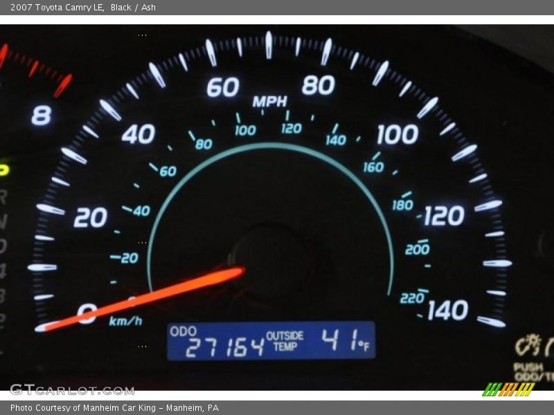 Black / Ash 2007 Toyota Camry LE