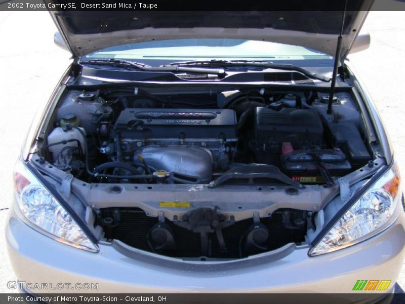 Desert Sand Mica / Taupe 2002 Toyota Camry SE