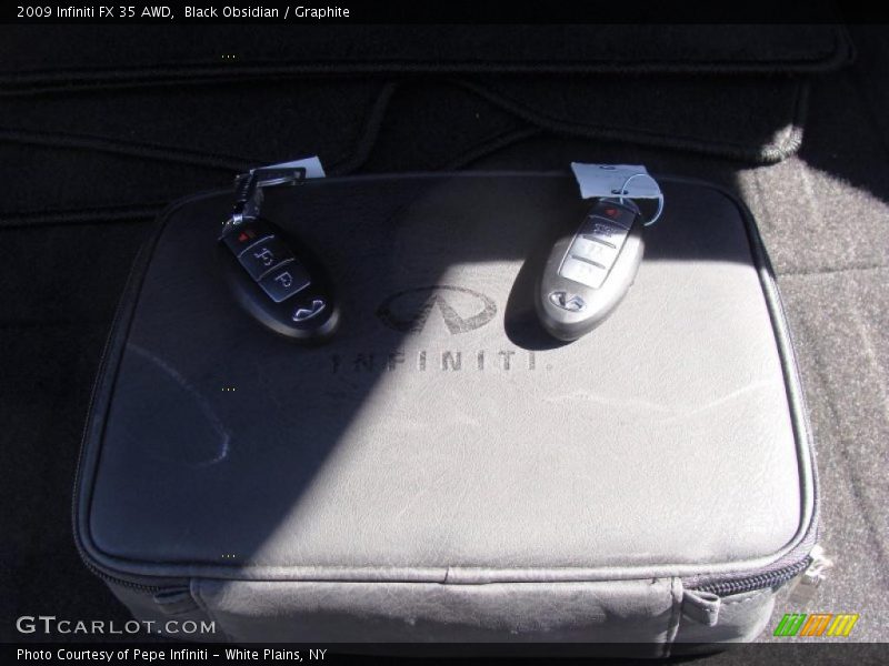 Black Obsidian / Graphite 2009 Infiniti FX 35 AWD