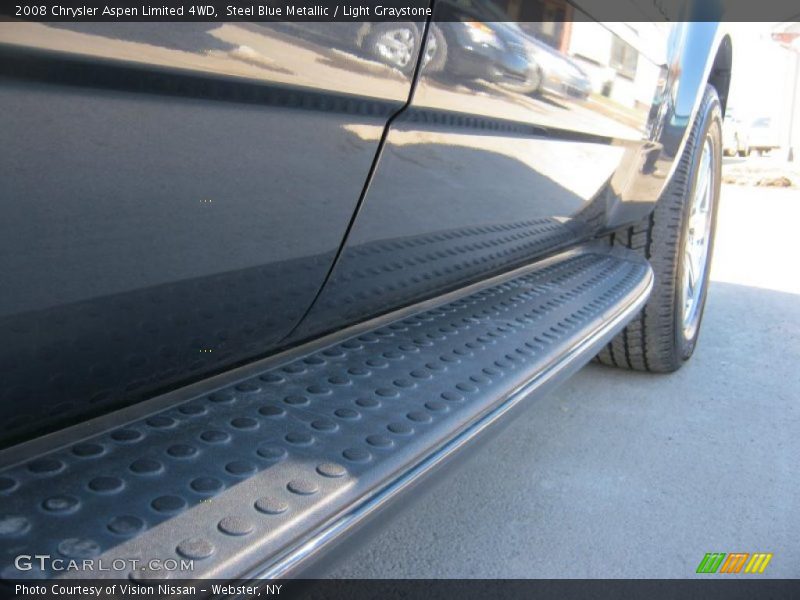 Steel Blue Metallic / Light Graystone 2008 Chrysler Aspen Limited 4WD