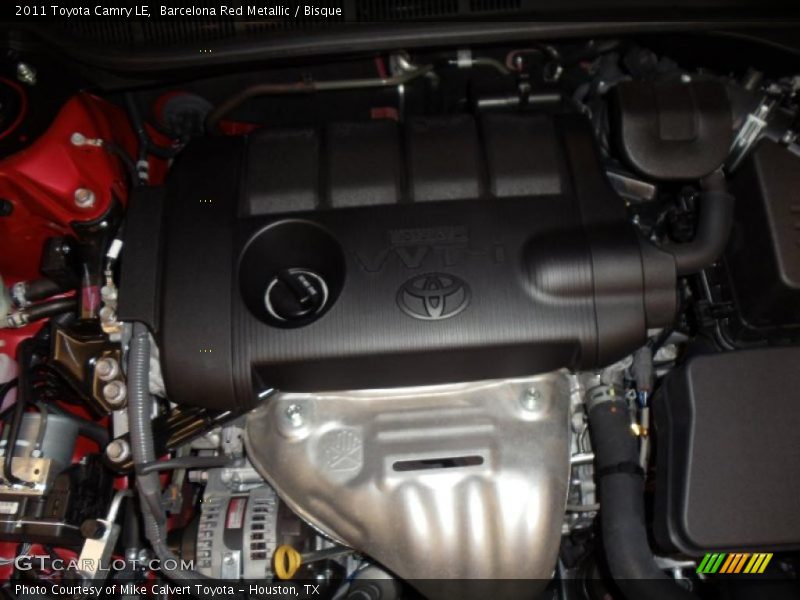 Barcelona Red Metallic / Bisque 2011 Toyota Camry LE
