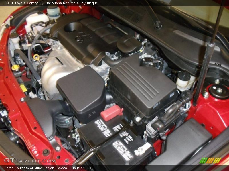 Barcelona Red Metallic / Bisque 2011 Toyota Camry LE