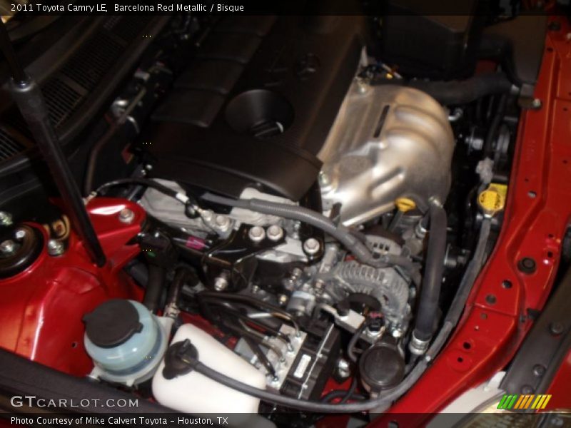 Barcelona Red Metallic / Bisque 2011 Toyota Camry LE